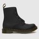 Dr Martens pascal front zip boots in black