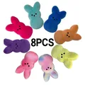 Peluche Kawaii Peeps Lapin Lapin Peep Jouets de Pâques Simulation d'Animal en Peluche Beurre