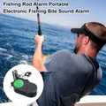 Canne à pêche légère 2 pièces alarme électronique Portable rappel De morsure petite alarme