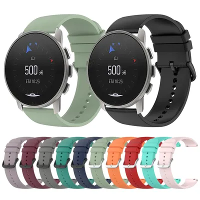 Silikon-Sportarmband für Suunto 5 9 PEAK Pro Smartwatch. Ersetzen Sie das Armband SUUNTO 3, vertikales Armband Image