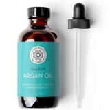 Argan Oil for Skin and Face 4 fl - Cold Pressed Light Argan Oil for Hair - Aceite de Argan