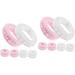 2 Sets Headband Wash Wristband Outfit Sets for Women Skincare Products for Face Spa Set for Women Face Wash Wristband Wrist Spa Washband Makeup Headband Skincare Headbands Simple