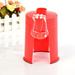 Creative Cola Soda Water Drink Dispenser Stand Desktop Drinking Device with Faucet (Red)