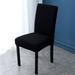 Chair Covers for Dining Room Chair Covers Dining Chair Slipcovers Stretch Kitchen Parsons Chair Covers (Black 2 PCS)