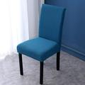 Chair Covers for Dining Room Chair Covers Dining Chair Slipcovers Stretch Kitchen Parsons Chair Covers (Blue 2 PCS)