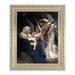 8 x 10 Bouguereau Heavenly Melody Print in 10 x 12 Ornate Silver Frame