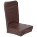 NUOLUX Dining Chair Cover PU Leather Chair Slipcover Restaurant Dining Chair Protector