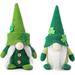 Decorations Faceless Irish Green Hat Doll Irish Plush Elf Dwarf Doll Ornament Shamrock Green Hat Decoration for Home Garden Decorative.ï¼ˆgreenï¼‰ï¼ˆ 2 Pack ï¼‰