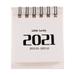 Yubnlvae Home Decor 2021 Mini Desk Calendar Stand Up Flip Calendar Daily Monthly Table Planner F Calendar