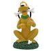Pluto with Garden Statue Hand Painted Made of Stone Resin Stands 8 inches Tall and 4 inches Wide. Official Licensed Product