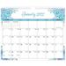 STOBOK Floral Wall Calendar 2022-2023 Calendar Jan. 2022 - Dec. 2023 Hanging Calendar Twin-Wire Bound Calendar Planner for Home