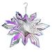 Christmas Snowflake Shape 3d Three-dimensional Rotating Wind Chime Suitable For Holiday Decorations And Gifts