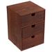 Wooden Storage Box Desktop Drawer Organizer Wood Outdoor Bins Crates Tabletop Cabinet Desk Mini Dresser Cube Boxes