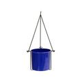 Achla Vera Hanging Planter With French Blue Pot