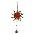 Fnochy Clearance! Home Decor 1PC Sun Wind Chimes Wrought Iron Ornaments Balcony Pendant Wind Chimes