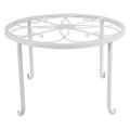 1pc European-style Floor Single-layer Iron Low Flower Stand Flower Pot Stand