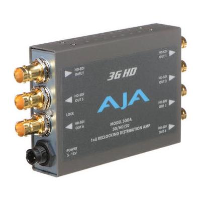 AJA 3GDA 3G-SDI 1x6 Reclocking Distribution Amplifier 3GDA