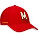 Men's Top of the World Red Maryland Terrapins Deluxe Flex Hat
