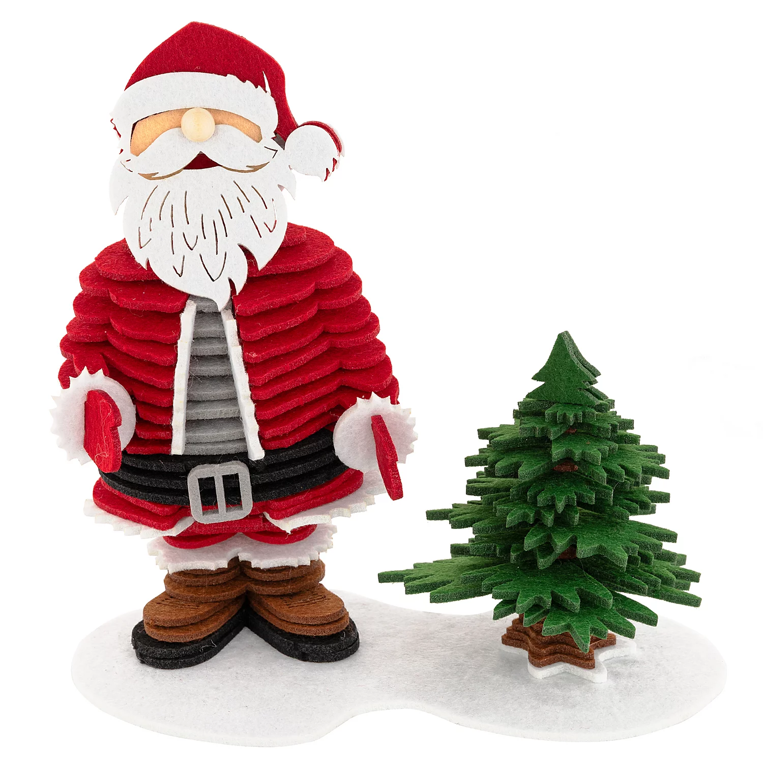 Filz-Bausatz Weihnachtsmann