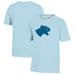 Youth Light Blue Kean University Cougars Logo Comfort Colors T-Shirt