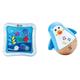 Baby Einstein, Opus’s Ocean of Discovery - Wassermatte, Spielmatte befüllbar mit Wasser & Hape Stehauf-Pinguin, Stehaufmännchen mit Klang, blau, ab 6 Monaten