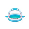 Bestway Planschbecken Sharktastic mit Wassersprinkler 163 x 127 x 92 cm