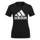 adidas GL0722 W BL T T-Shirt Damen Black/White Größe L/S