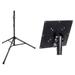 Auray Height-Adjustable Steel Speaker Stand Kit with Mounting Plate SS-47S