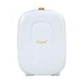 Caynel 5L Portable Retro Mini Fridge 6-can Mini Refrigerator Plastic in White | 11.6 H x 8 W x 12 D in | Wayfair MJ49932