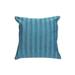 iH casadécor Striped Outdoor Waterproof Cushion Polyester/Polyfill/Synthetic in Blue | 18 H x 18 W x 2 D in | Wayfair DT-1009BL(2)