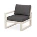 POLYWOOD® Patio Chair w/ Cushions Plastic in Gray/Brown | 34.4 H x 28.5 W x 32.03 D in | Wayfair 4601LAF-SA145986