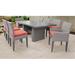 Sol 72 Outdoor™ Rochford 9 Piece Patio Dining Set w/ Cushions Metal in Gray | Wayfair AD11520425E041738DA3ABAC7664C246