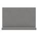 Latitude Run® Panelist Modern Padded Headboard - Set of Wall Mounted Panels Upholstered in Gray | 38 W x 2.5 D in | Wayfair