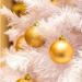 Hannelotte The Holiday Aisle® Solid Color Ball Ornament Plastic in Gray/Yellow | 8.1 H x 3.75 W x 3.75 D in | Wayfair