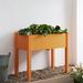 Red Barrel Studio® Folandopolis Elevated Planters Plastic in Orange | 30 H x 34.02 W x 17.99 D in | Wayfair 90C2E87FCED64A8B8FFA2848A0D7F4B7