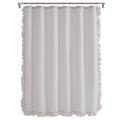 Gracie Oaks Kasmine Solid Color Shower Curtain Linen in Gray | 72 H x 72 W in | Wayfair 90F336E0140149F5B4516D90C80E8285