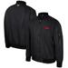 Men's Colosseum Black Arkansas Razorbacks Full-Zip Bomber Jacket