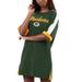 Women's G-III 4Her by Carl Banks Green Bay Packers Flag Sneaker Dress