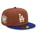 Men's New Era Brown Los Angeles Dodgers Harvest 40th Anniversary 59FIFTY Fitted Hat