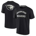 Unisex Fanatics Signature Black Oregon State Beavers Elements Super Soft Short Sleeve T-Shirt