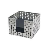 Front of the House BHO039BSS21 Countertop Napkin Holder - Stainless Steel