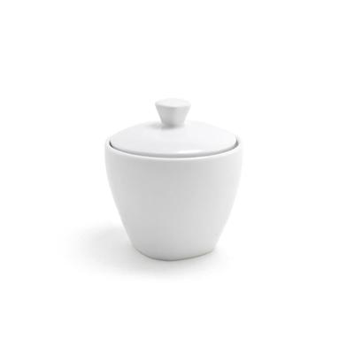 Front of the House TCS005WHP23 8 oz Sugar Bowl w/ ...