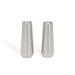 Front of the House TSP020BSS22 4 1/4" Salt & Pepper Shaker Set - Stainless Steel