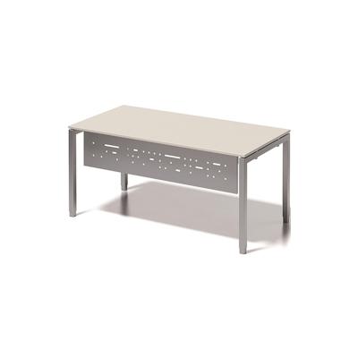 Bisley Fußraumblende für Schreibtisch Cito 2000mm Farbe silber Image