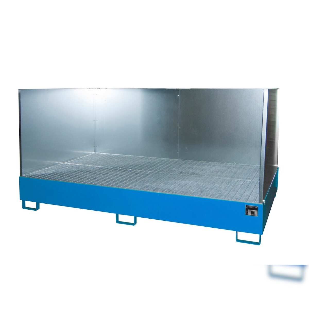 Auffangwanne AW 1000-10F/SW, lackiert, Lichtblau Image