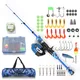 Kids Fishing Pole Telescopic Casting Rod Pole and Reel Combo Full Kit 1.2m/1.5m with Spincast