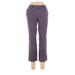 Lands' End Casual Pants - Mid/Reg Rise: Blue Bottoms - Women's Size 10 Petite