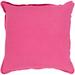 Sterling Classic Bright Pink Feather Down or Poly Filled Throw Pillow 22-inch
