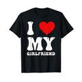 I Love My Girlfriend I Heart My Girlfriend i Love my Hot GF T-Shirt