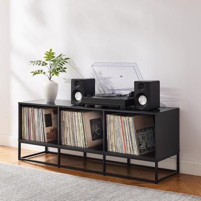 Crosley Enzo Large Record Storage Media Console